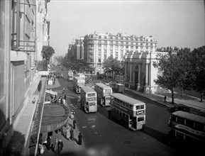Oxford Street, London, from Marble Arch