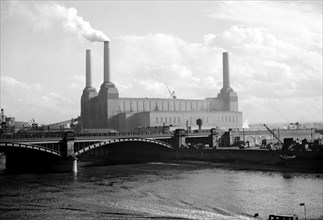 Battersea Power Station, London, c1945-c1965