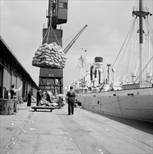 North Quay, West India Docks, London, c1945-c1965