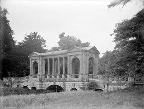 The Palladian Bridge at Stowe, Buckinghamshire, 1928