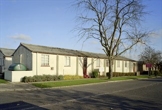 Main Street Barracks at Greenham Common Airbase near Newbury, Berkshire, 1999