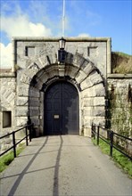 Entrance gatehouse to Tregantle Fort, Antony, Cornwall, 2000