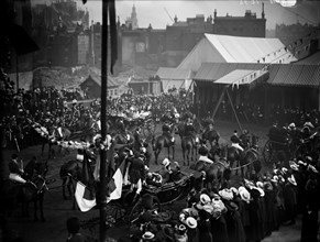 The opening of Kingsway, London, 1905