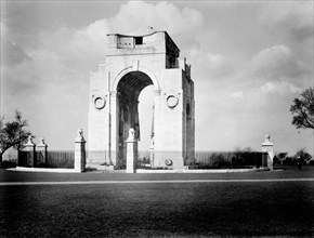 The War Memorial in Victoria Park, Leicester, Leicestershire, after 1923
