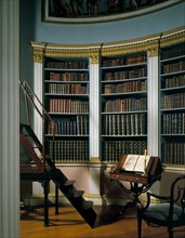 The library, Kenwood House, Hampstead, London, 1989