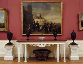 The dining-room at Kenwood House, Hampstead, London, 1995