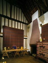 Interior of the Medieval Merchant's House, French Street, Southampton, Hampshire, 1988