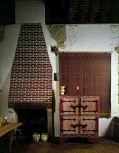 Reproduction Furniture at Medieval Merchant's House, French Street, Southampton, Hampshire, 1988