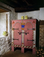 Reproduction Furniture at Medieval Merchant's House, French Street, Southampton, Hampshire, 1988