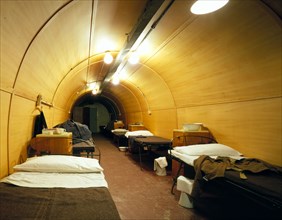 Hospital ward beneath Dover Castle, Kent, 1995