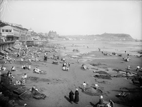 The beach at Scarborough, East Riding of Yorkshire