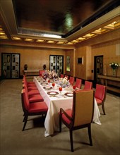 The Dining Room at Eltham Palace, Greenwich, London, 1999
