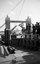 Ship's crew, Tower Pier, London, c1945-c1965