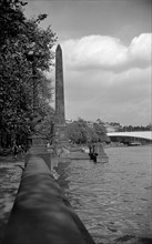 Cleopatra's Needle, Westminster, London, c1945-c1965