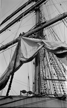 Detail of the rigging of the 'Pamir', c1945-c1965