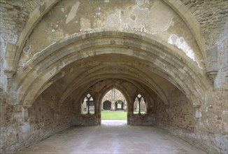 Chapter house, Cleeve Abbey, Somerset, 1999