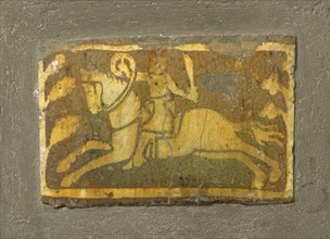Tile from Cleeve Abbey, Somerset, c13th century