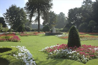 The flower gardens, Brodsworth Hall, South Yorkshire, 1999