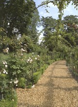 The rose garden, Brodsworth Hall, South Yorkshire, 1999