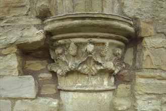 Detail of a column capital, Finchale Priory, Durham, 1999
