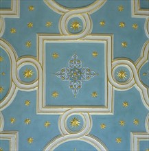 Ceiling of the Star Chamber, Bolsover Castle, Derbyshire, 2000