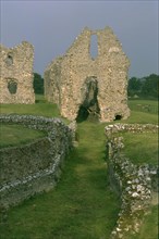 The water channel and reredorter, Castle Acre Priory, Norfolk, 1997