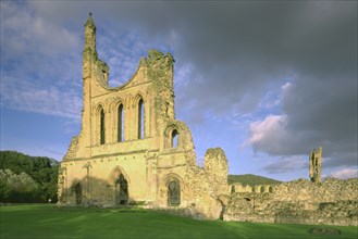 Monastic church, Byland Abbey, North Yorkshire, 1998
