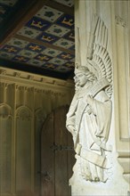 Angel in St Nicholas' Chapel, Carisbrooke Castle, Isle of Wight, 1997
