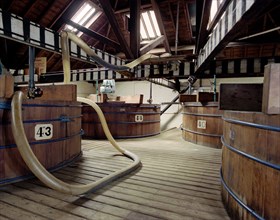 Vats at Sarsons Vinegar Factory, Stourport, Worcestershire, 2000