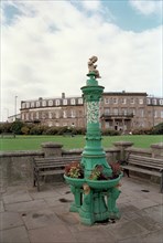 Fountain in Queen's Park, Fleetwood, Lancashire, 1999