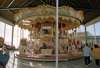 Venetian Carousel, North Pier, Blackpool, Lancashire, 1999