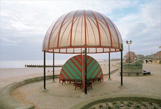 Domed shelters, Lowestoft, Suffolk, 2000