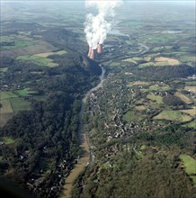 Ironbridge Gorge and Buildwas Power Station, Shropshire, 2001