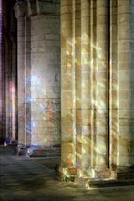 Lighting effect in Ely Cathedral, Cambridgeshire, c1965-c1969