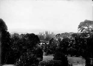 View of Oxford from Headington Hill, Oxfordshire, c1860-c1922