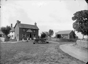 Chequers Inn, Charney Bassett, Oxfordshire, c1860-c1922