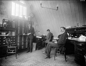 An office at the Church Army Press, Oxford, Oxfordshire, c1860-c1922