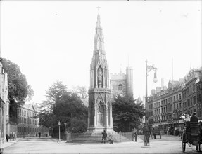 Martyrs Memorial, St Giles, Oxford, Oxfordshire, c1860-c1922