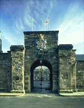 The Gateway to Berwick Barracks, Berwick-upon-Tweed, Northumberland, 1985