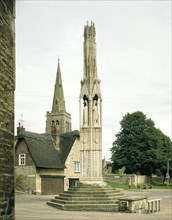 Eleanor Cross, Geddington, Northamptonshire, 1988