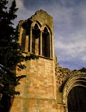 West front, Lilleshall Abbey, Shropshire, 1990