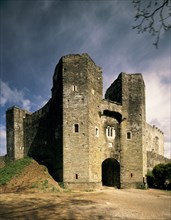 Gatehouse, Berry Pomeroy Castle, Devon, 1990