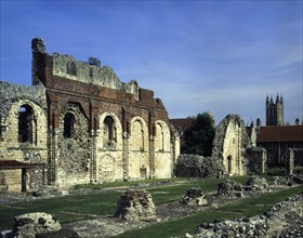 St Augustine's Abbey, Canterbury, Kent, 1991