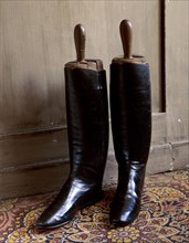 Duke of Wellington's Boots, Walmer Castle, Deal, Kent, 1992