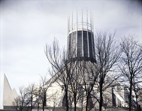 Metropolitan Cathedral of Christ the King, Liverpool, Merseyside, 1992