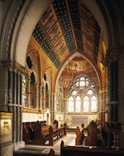 Interior of St Mary's Church, Studley Royal, North Yorkshire, 1994