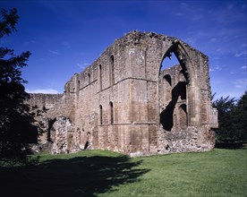 East end of the church, Lilleshall Abbey, Shropshire, 1999