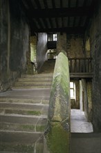 The west staircase, Hardwick Old Hall, Derbyshire, 1997