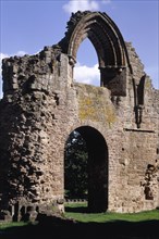 Arched window and doorway, Lilleshall Abbey, Shropshire, 1999