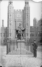 Statue of King Henry VI, Eton College, Berkshire, c1860-c1922